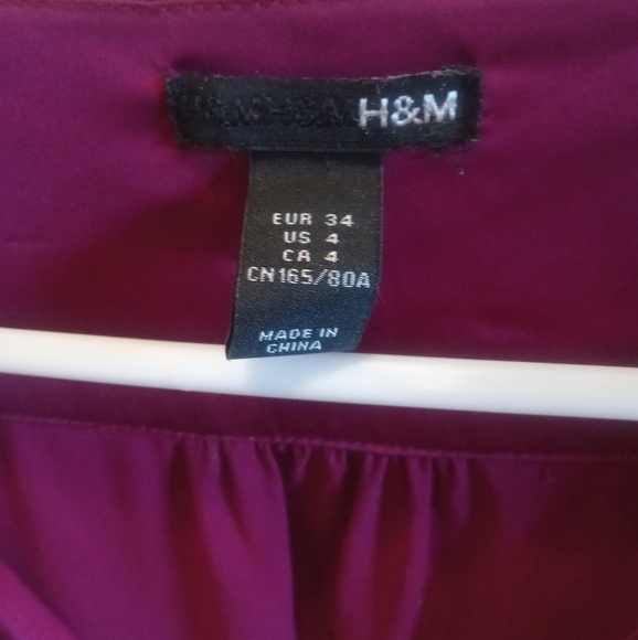 H&M Satin Mauve Cocktail Dress - Picture 3 of 3